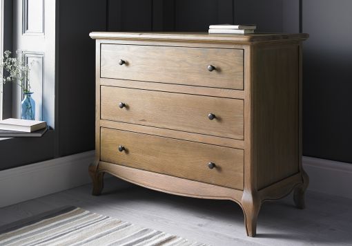 Lyon Kingsman Ivory Upholstered Oak Bed Frame - LFE - Bed Frame Only