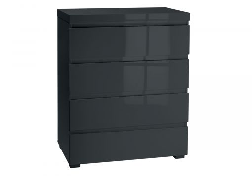 Puro Charcoal 4 Drawer Chest