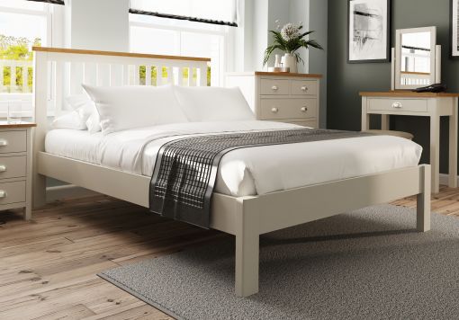 Radstock Truffle Wooden Bed Frame