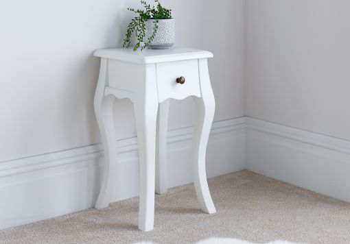 Sienna White Lamp Stand