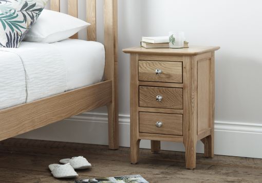Newport Oak Wooden Bed Frame