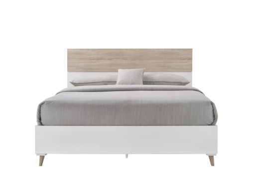 Stockholm White Double Bed Frame