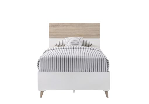 Stockholm White Single Bed Frame