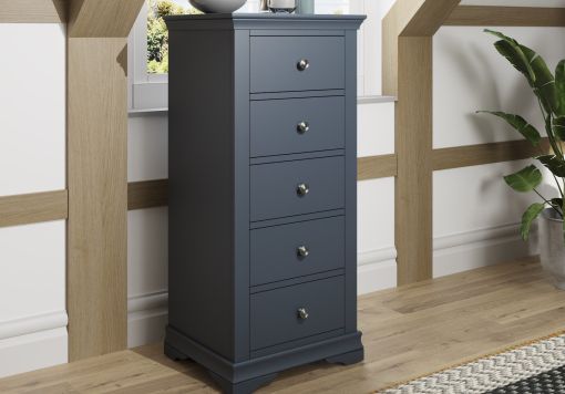 Harley Midnight Grey 6 Drawer Chest Only