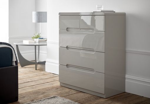 Manilla Taupe 3 + 2 Drawer Chest