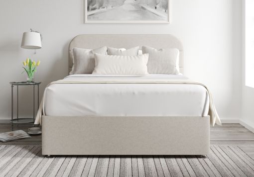 Makayla Classic Non Storage Trebla Flax Base and Headboard