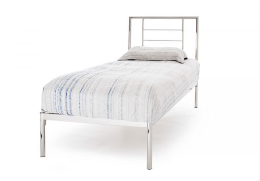Gia Nickel Bed Frame