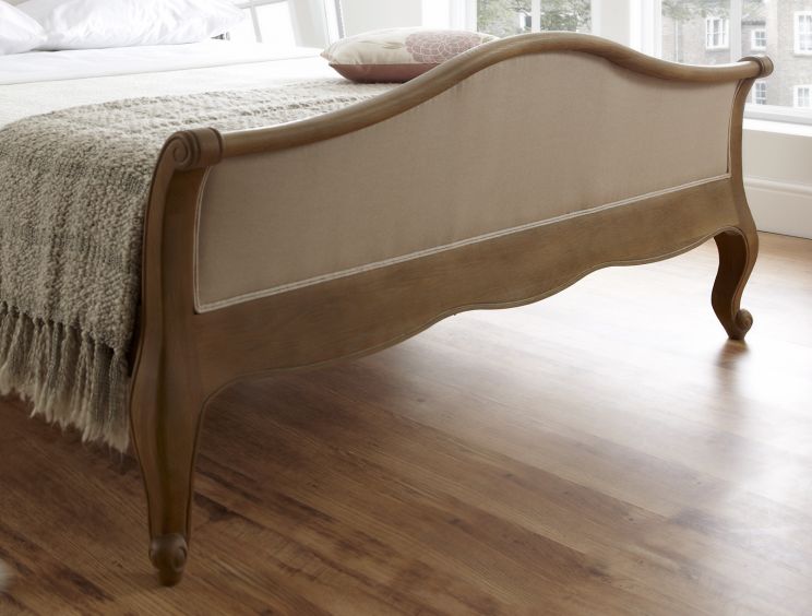Amelia Oak Bed Frame - HFE - King Size Bed Frame Only