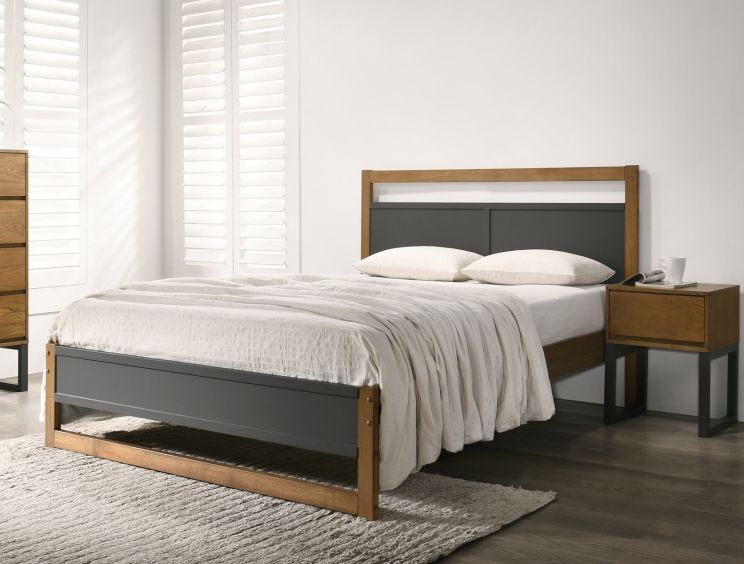 Industrial small double bed frame sales