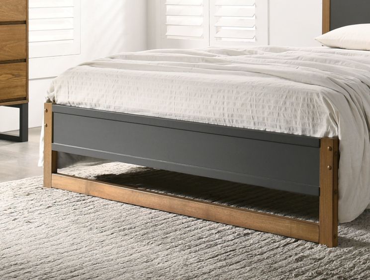 Harmony olivia charcoal on sale wooden bed frame
