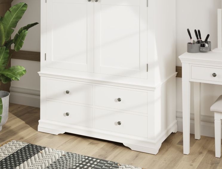 2 door 4 drawer on sale wardrobe