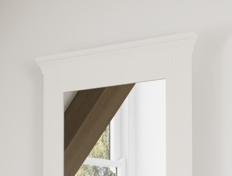 Anna White Cheval Mirror Only