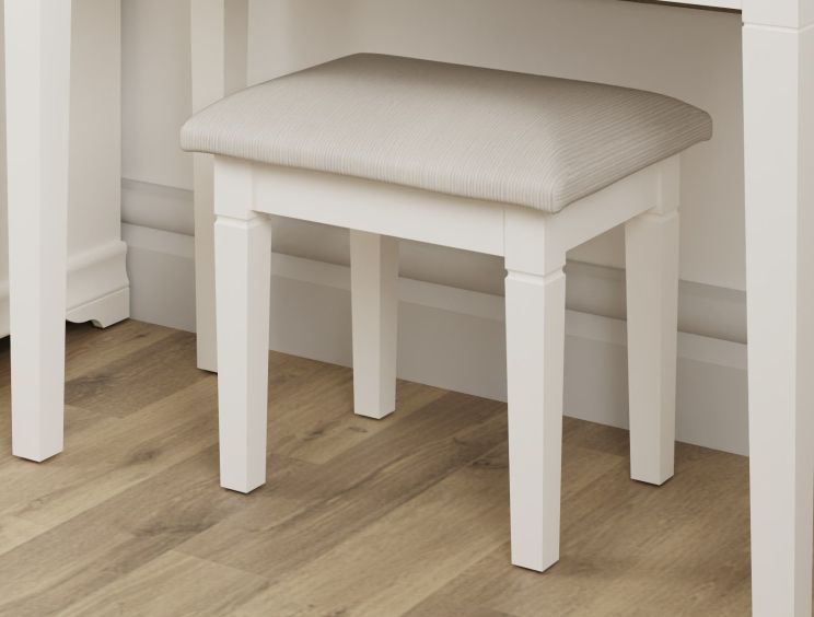 White dressing stool sale