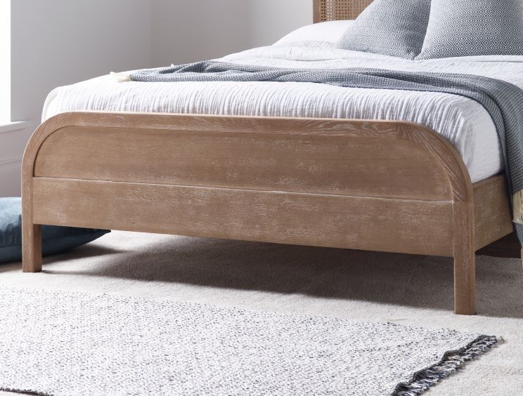Time4sleep rattan clearance bed
