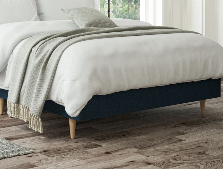 Faith Arran Cyan Super King Size Classic Shallow Base and Headboard