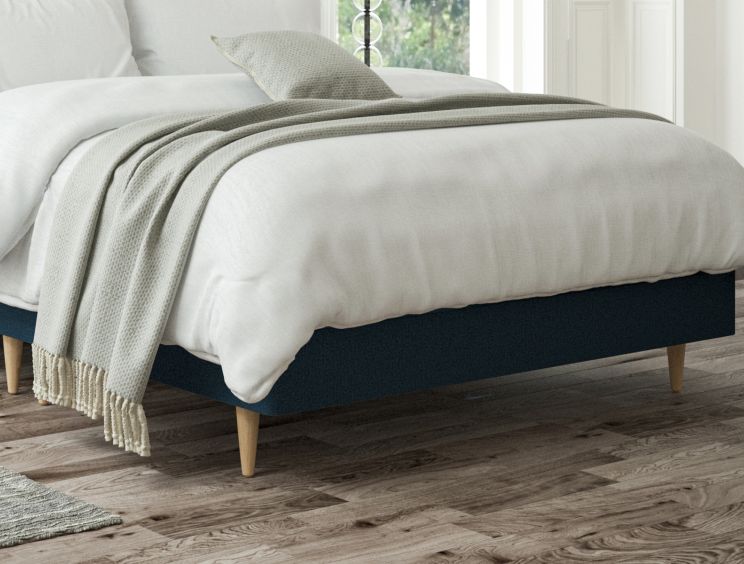 Faith Arran Cyan Double Classic Shallow Base and Headboard