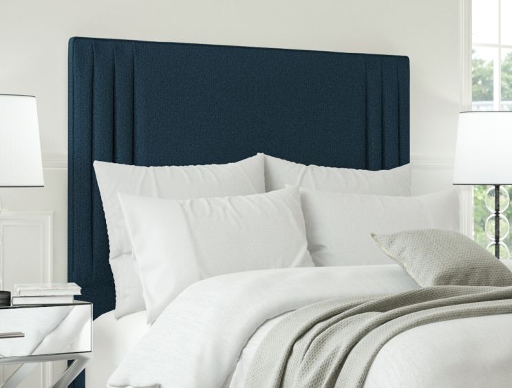 Faith Arran Cyan Super King Size Classic Shallow Base and Headboard