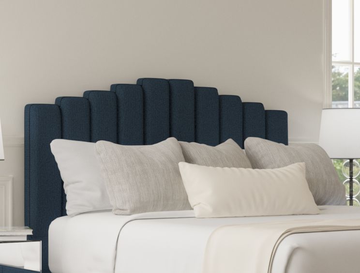 Quinn Arran Cyan Upholstered Floor Standing King Size Headboard
