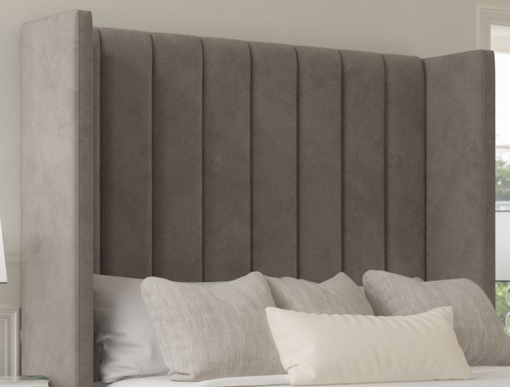 Lola Classic Non Storage Arran Natural Double Base and Headboard