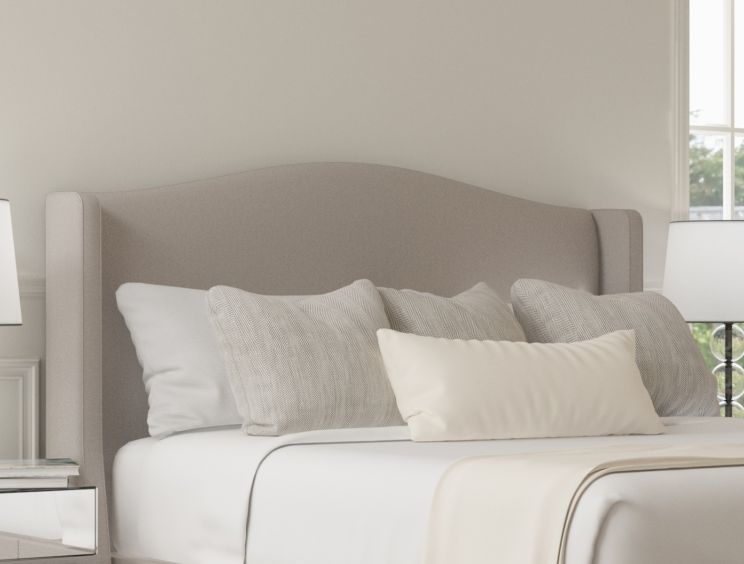 Mabel Ottoman Super King Size Arran Natural Headboard & Base