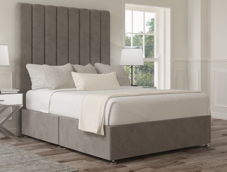 Esme Classic Non Storage Arran Natural Double Base and Headboard