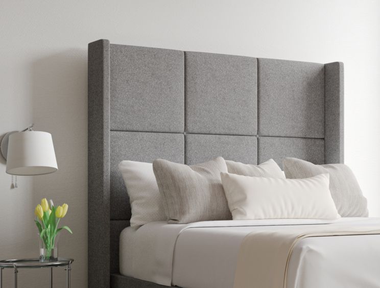 Jane Arran Pebble Upholstered Floor Standing Super King Size Headboard Only