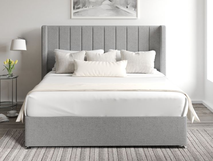 Aurelia Classic 4Drw Continental Super King Size Arran Pebble Headboard & Base
