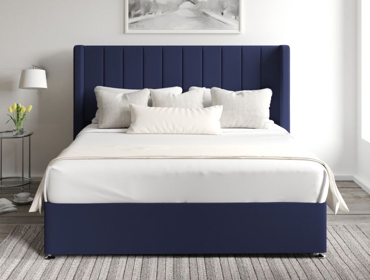 Aurelia Classic 4Drw Continental King Size Hugo Royal Headboard & Base