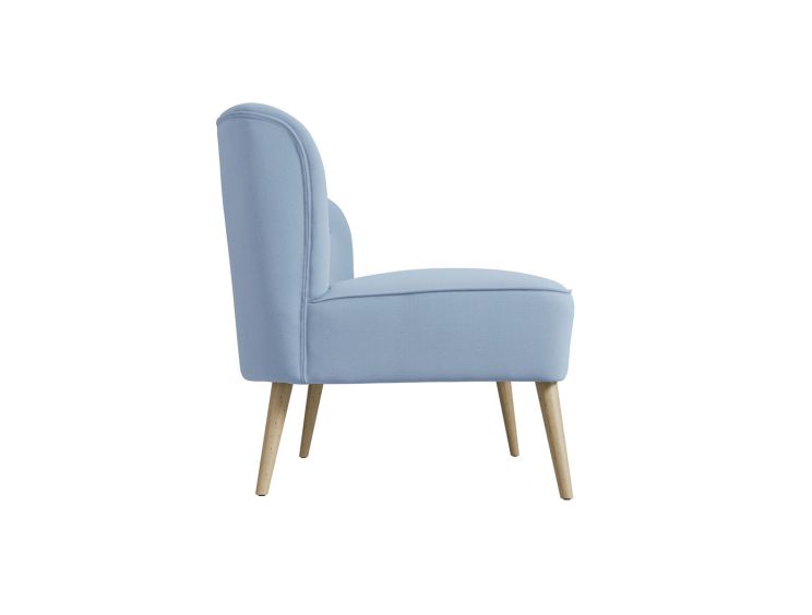 Blyth Cornflower Blue 2 Seater Upholstered Sofa