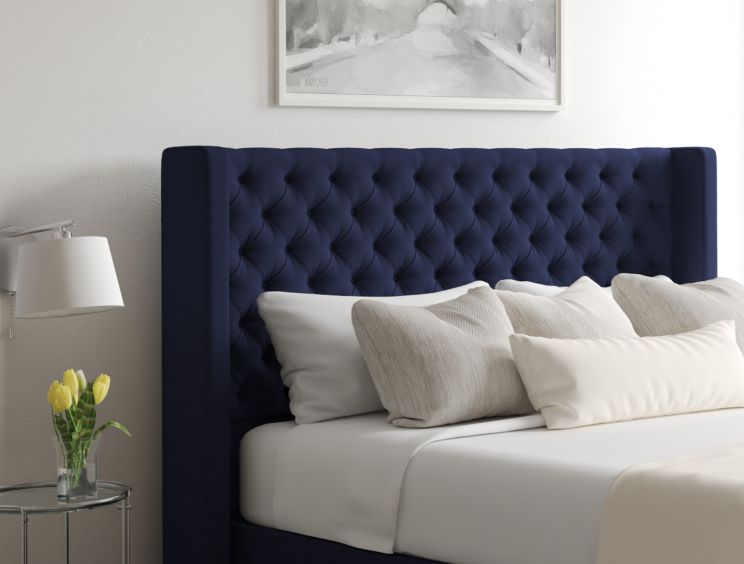 Bella Classic 4 Drw Continental Hugo Royal Headboard and Base Only
