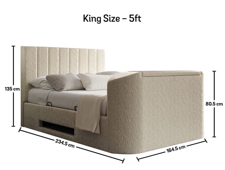 Osaka ottoman outlet tv bed