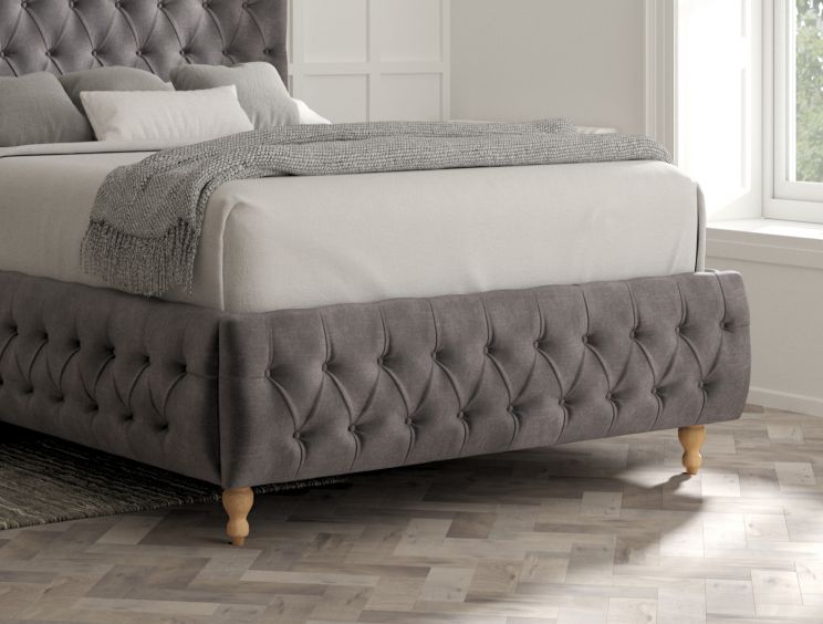 Billy Upholstered Bed Frame - Double Bed Frame Only - Savannah Armour