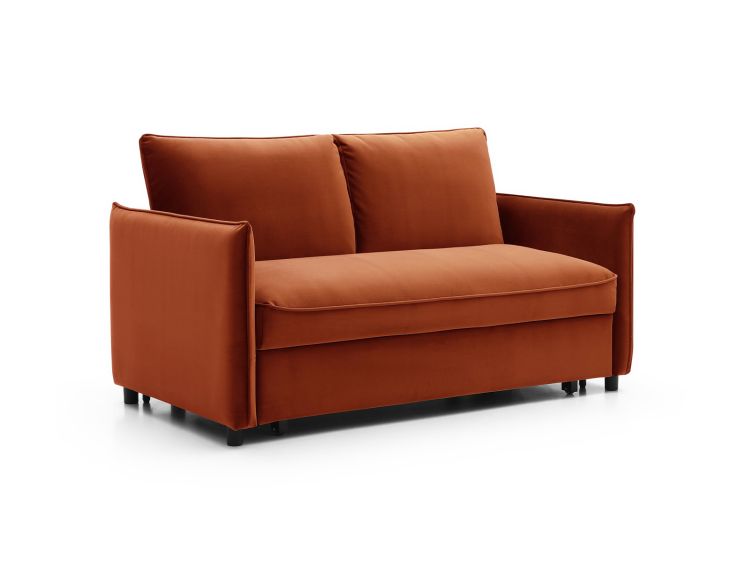 Ikea burnt orange sofa sale