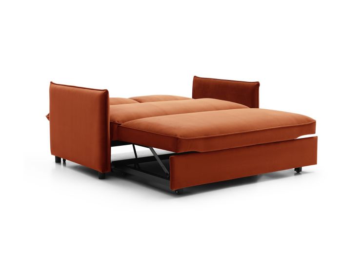 Coniston Burnt Orange 2 Seater Sofa Bed