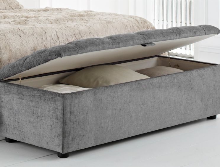 Ascot Tufted Upholstered Blanket Box time4sleep