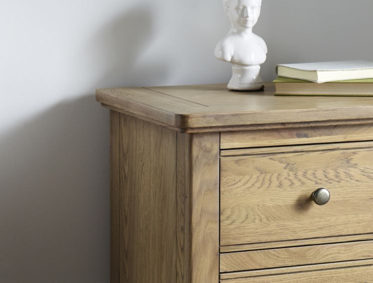 Bordeaux Oak 2 Drawer Bedside Only