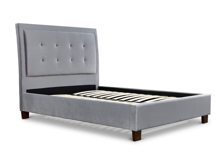 Brampton Grey Upholstered Bed Frame Only