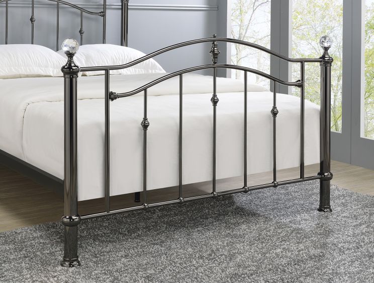 Majesty Black King Size Bed Frame