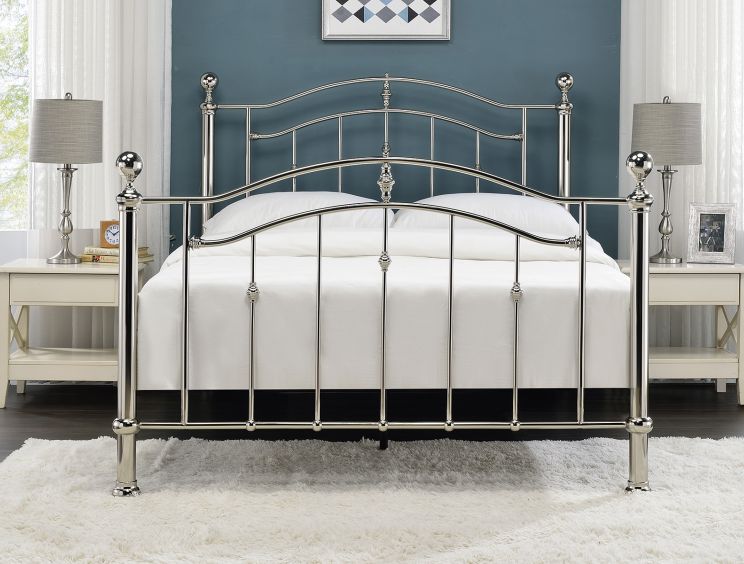 Majesty Chrome Double Bed Frame