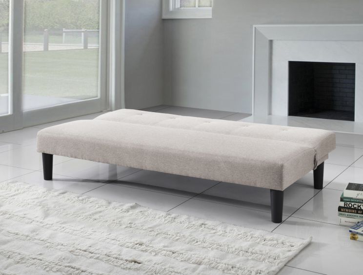 Essentials Oat Upholstered Sofa Bed