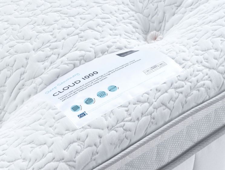 Cloud 1000 Pillow Top Compact Double Mattress