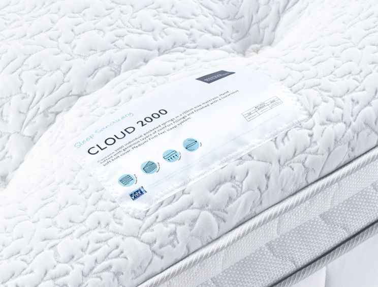 Cloud 2000 Pillow Top Compact Double Mattress