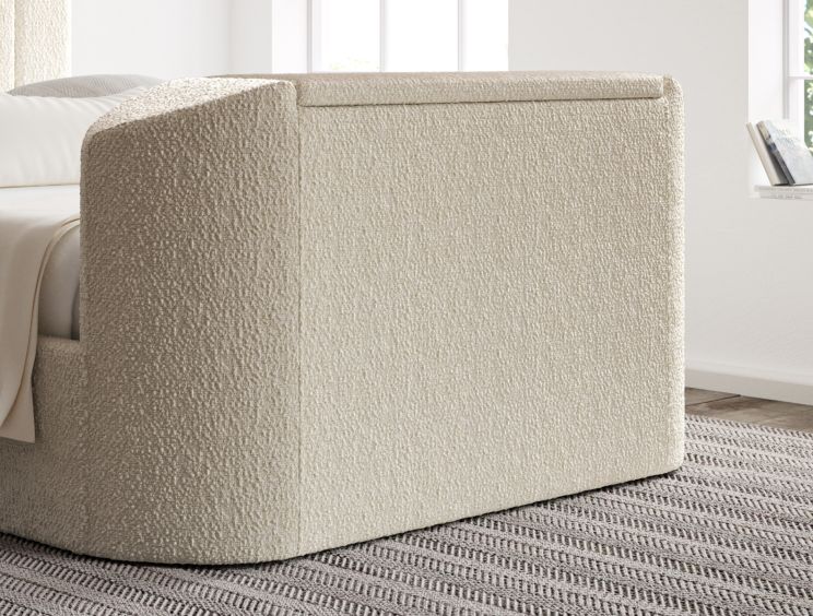 Elvira upholstered tv shop bed