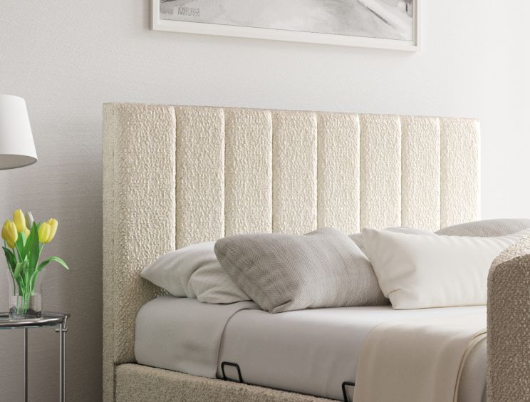 Ivory hot sale ottoman bed