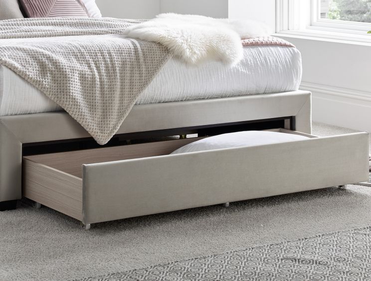Queen size drawer bed frame deals
