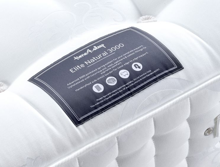 Elite Natural 3000 Pocket Mattress - Super King Size