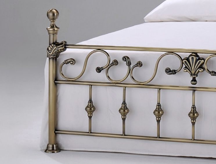 Harmony Elizabeth Brass Metal Bed Frame