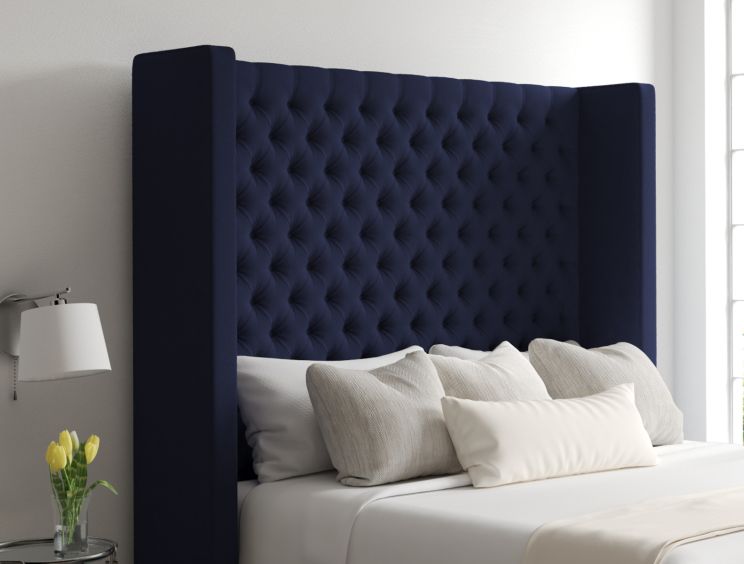 Emma Classic 4Drw Continental Super King Size Hugo Royal Headboard & Base