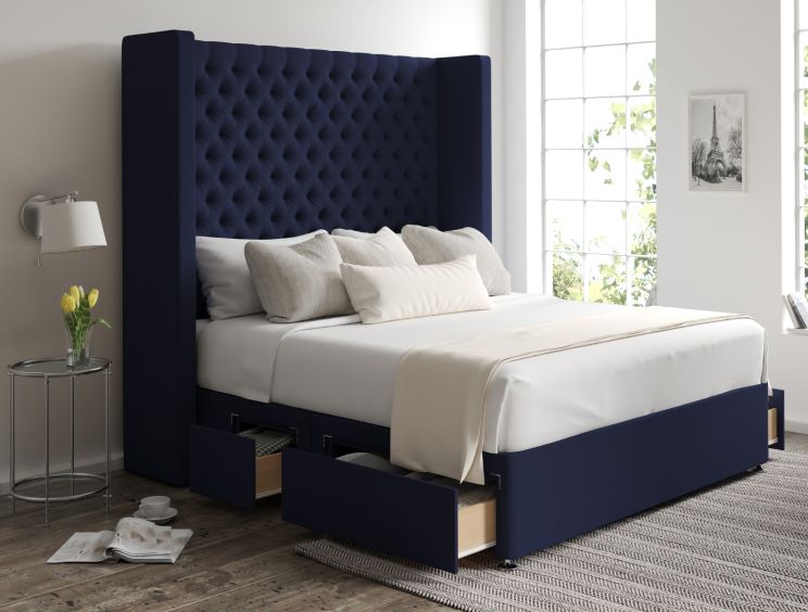 Emma Classic 4Drw Continental Double Hugo Royal Headboard & Base