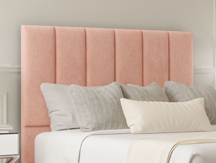 Empire Upholstered Arlington Candyfloss Floor Standing Single Headboard Only